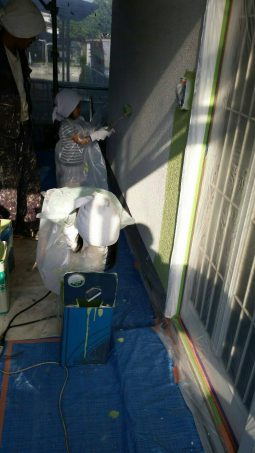 平塚市　外壁塗装　ペンキ塗り